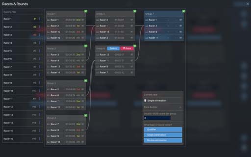 FPVSIM Timer — calibration screen