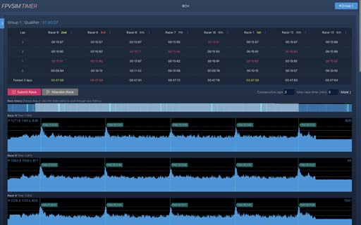 FPVSIM Timer — qualifier builder