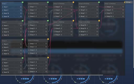FPVSIM Timer — racer podium and stats