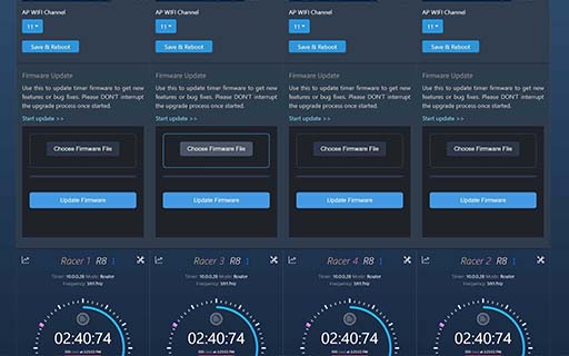 FPVSIM Timer — OTA firmware update interface